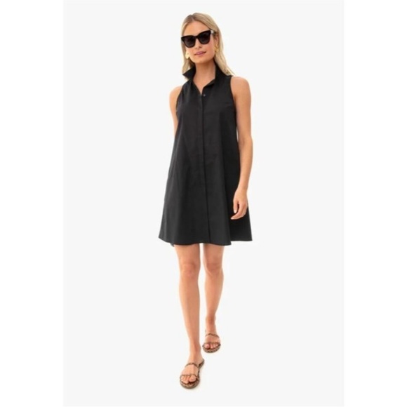 Tuckernuck Black Sleeveless Charlie Dress, size large - Picture 2 of 6